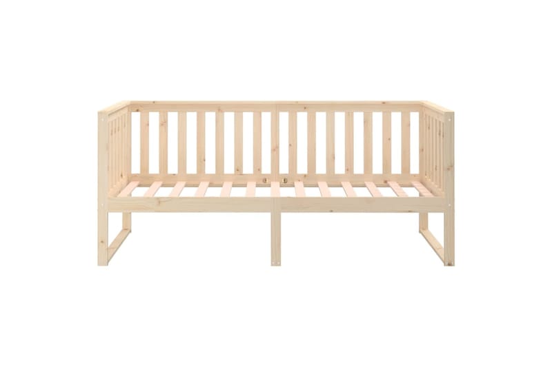 beBasic Sohvasänky 90x190 cm täysi mänty - Ruskea - Huonekalut - Sänky - Sänkykehikot & sängynrungot
