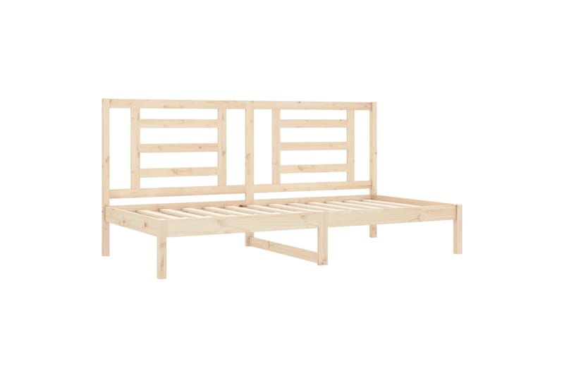 beBasic Sohvasänky 90x200 cm täysi mänty - Ruskea - Huonekalut - Sänky - Sänkykehikot & sängynrungot