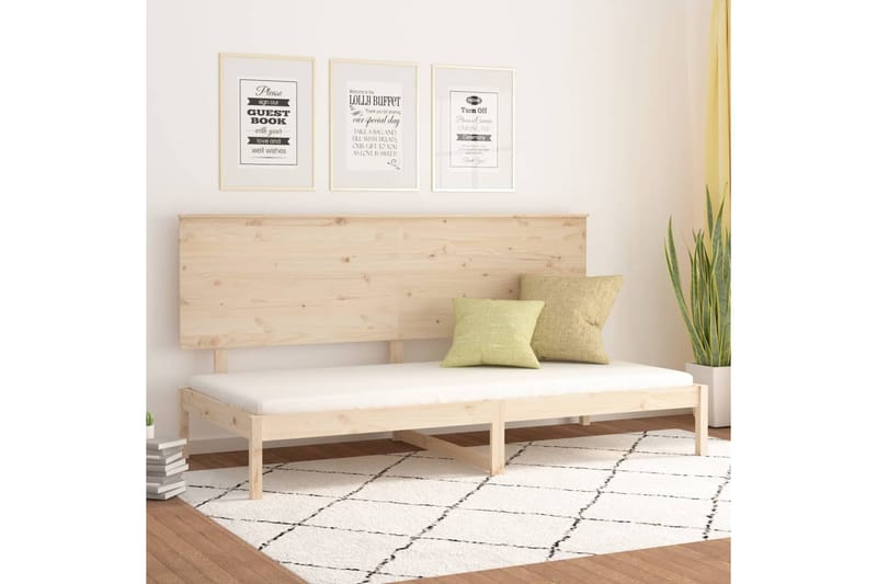beBasic Sohvasänky 90x200 cm täysi mänty - Ruskea - Huonekalut - Sänky - Sänkykehikot & sängynrungot