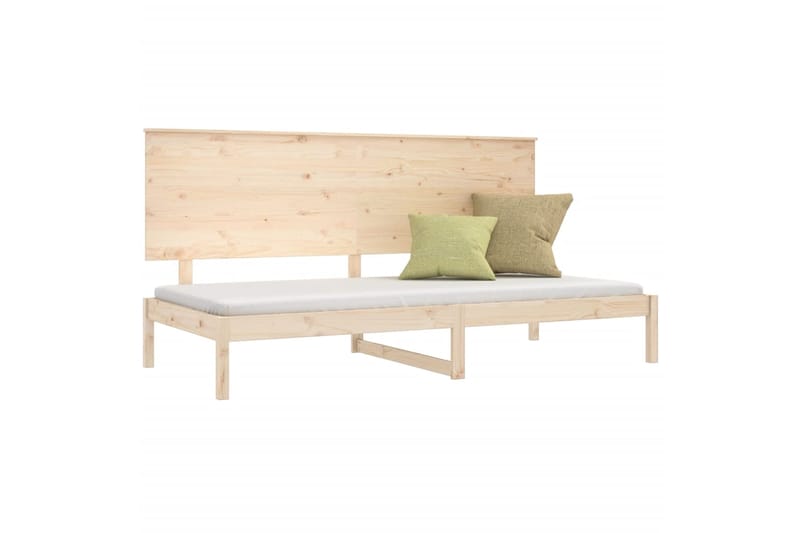 beBasic Sohvasänky 90x200 cm täysi mänty - Ruskea - Huonekalut - Sänky - Sänkykehikot & sängynrungot