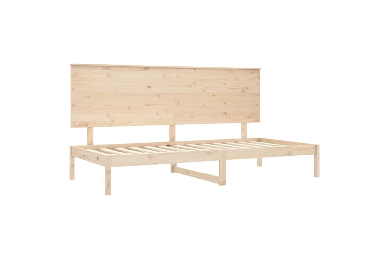 beBasic Sohvasänky 90x200 cm täysi mänty - Ruskea - Huonekalut - Sänky - Sänkykehikot & sängynrungot