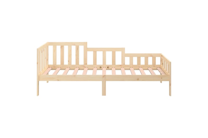 beBasic Sohvasänky 90x200 cm täysi mänty - Ruskea - Huonekalut - Sänky - Sänkykehikot & sängynrungot