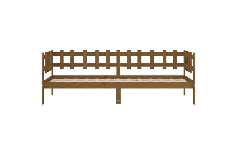 beBasic Sohvasänky hunajanruskea 90x200 cm täysi m�änty - Ruskea - Huonekalut - Sänky - Sänkykehikot & sängynrungot