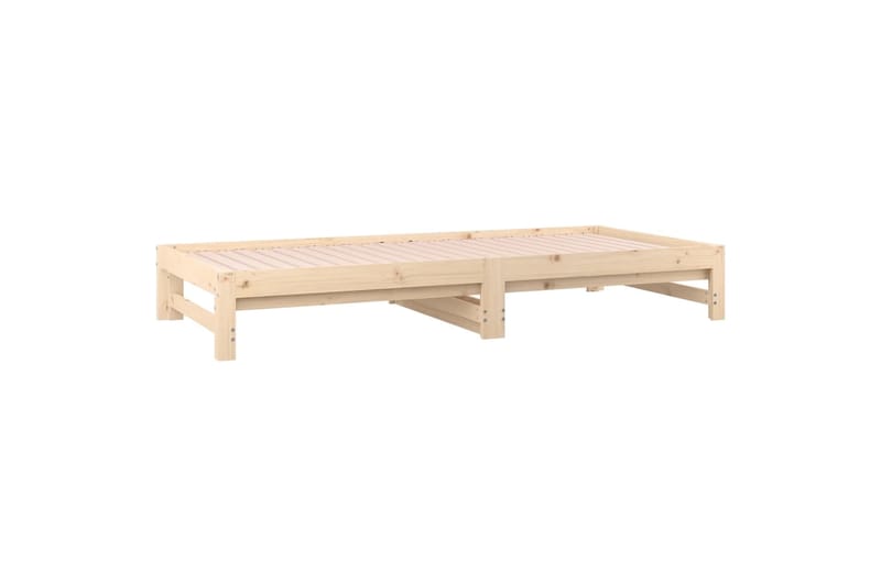 beBasic Sohvasänky ulosvedettävä 2x (90x190) cm täysi mänty - Ruskea - Huonekalut - Sänky - Sänkykehikot & sängynrungot