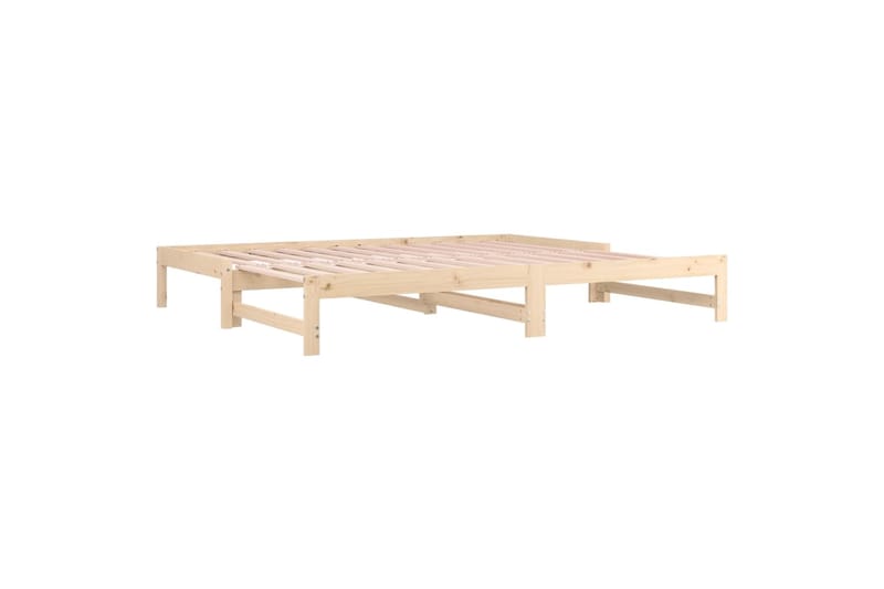 beBasic Sohvasänky ulosvedettävä 2x (90x190) cm täysi mänty - Ruskea - Huonekalut - Sänky - Sänkykehikot & sängynrungot
