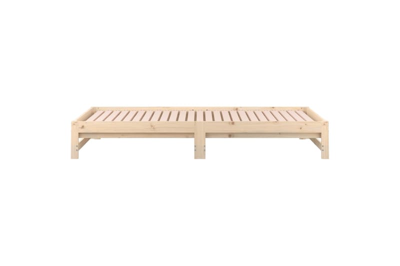beBasic Sohvasänky ulosvedettävä 2x (90x190) cm täysi mänty - Ruskea - Huonekalut - Sänky - Sänkykehikot & sängynrungot