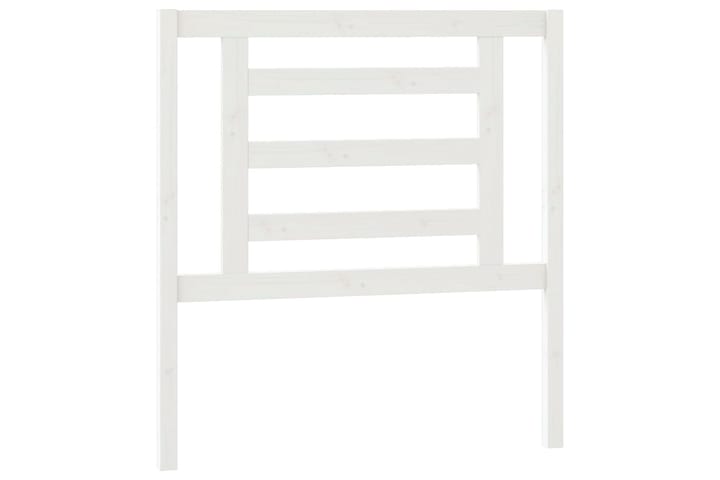 beBasic Sohvasänky ulosvedettävä valkoinen 2x (90x200) cm täysi mänty - Valkoinen - Sänkykehikot & sängynrungot