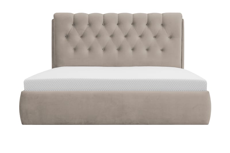 Bedford Sänkysetti säilytystilalla 160x200 cm - Beige - Huonekalut - Sänky - Sänkypaketti