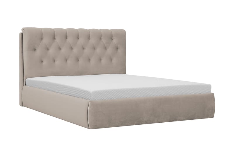 Bedford Sänkysetti säilytystilalla 160x200 cm - Beige - Huonekalut - Sänky - Sänkypaketti