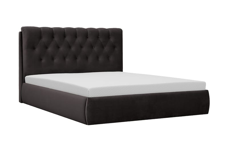 Bedford Sänkysetti säilytystilalla 160x200 cm - Musta - Huonekalut - Sänky - Sänkypaketti