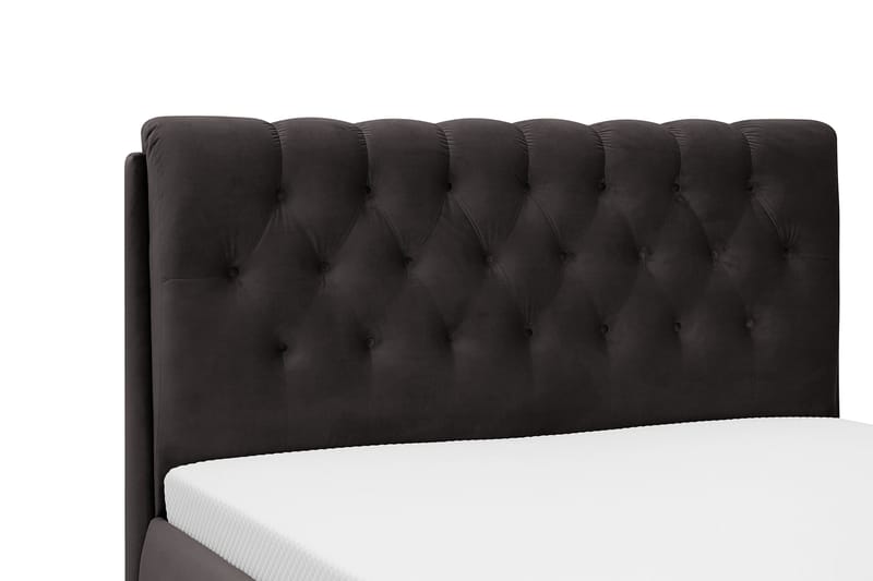 Bedford Sänkysetti säilytystilalla 160x200 cm - Musta - Huonekalut - Sänky - Sänkypaketti