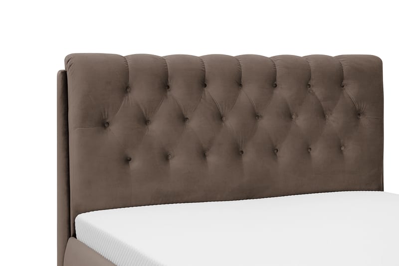 Bedford Sänkysetti säilytystilalla 160x200 cm - Ruskea - Huonekalut - Sänky - Sänkypaketti