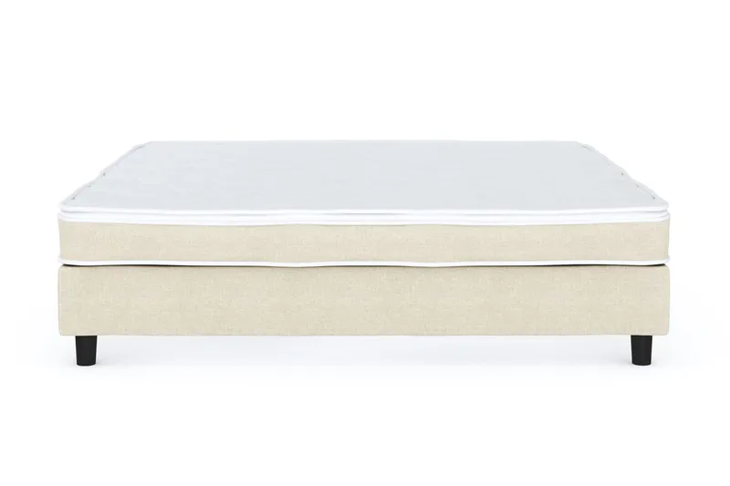 Billingen Jenkkisänky 160x200 cm Kankaalla, Kiinteysaste Medium, Beige