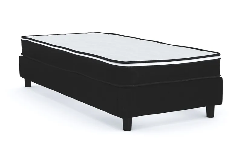 Billingen Jenkkisänky 90x200 cm - Musta - Huonekalut - Sänky - Parisänky