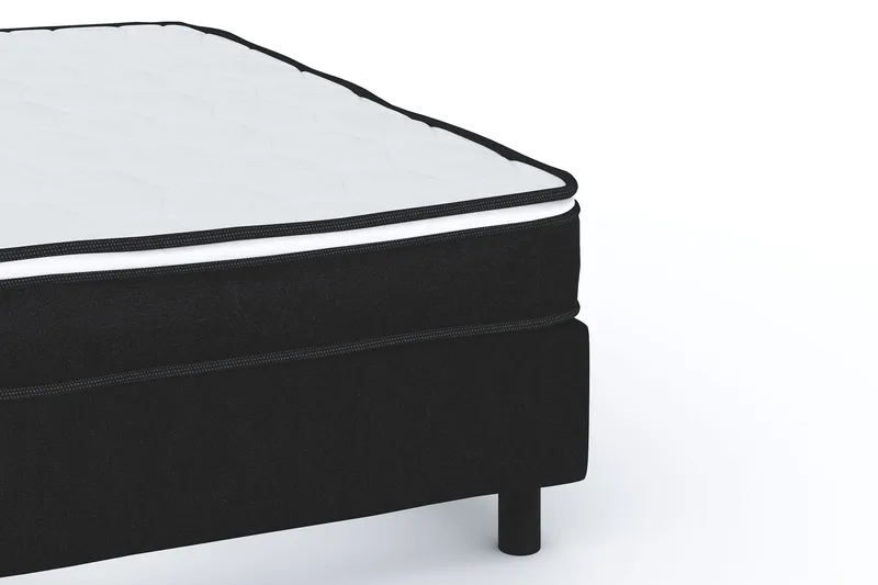 Billingen Jenkkisänky 90x200 cm - Musta - Huonekalut - Sänky - Parisänky