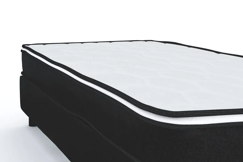 Billingen Jenkkisänky 90x200 cm - Musta - Huonekalut - Sänky - Parisänky