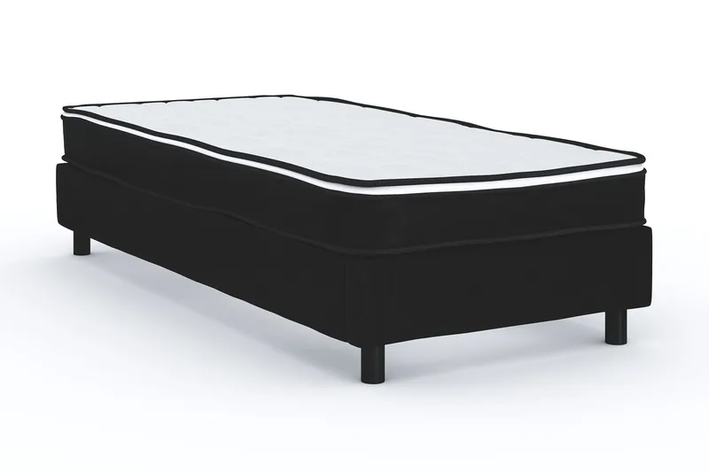 Billingen Jenkkisänky 90x200 cm - Musta - Huonekalut - Sänky - Parisänky