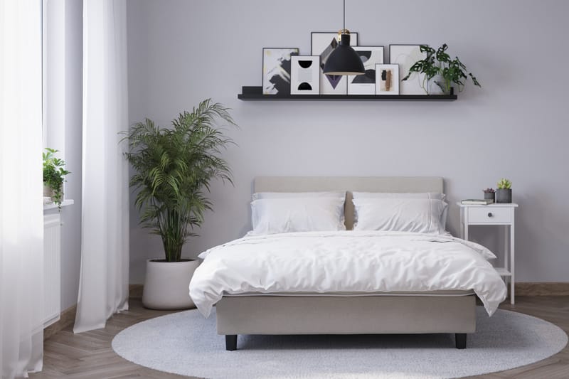Billingen Jenkkisänky120x200 cm - Beige - Huonekalut - Sänky - Yhden hengen sängyt