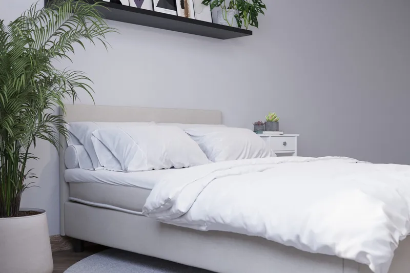 Billingen Sänkypaketti 140x200 cm - Beige - Huonekalut - Sänky - Yhden hengen sängyt