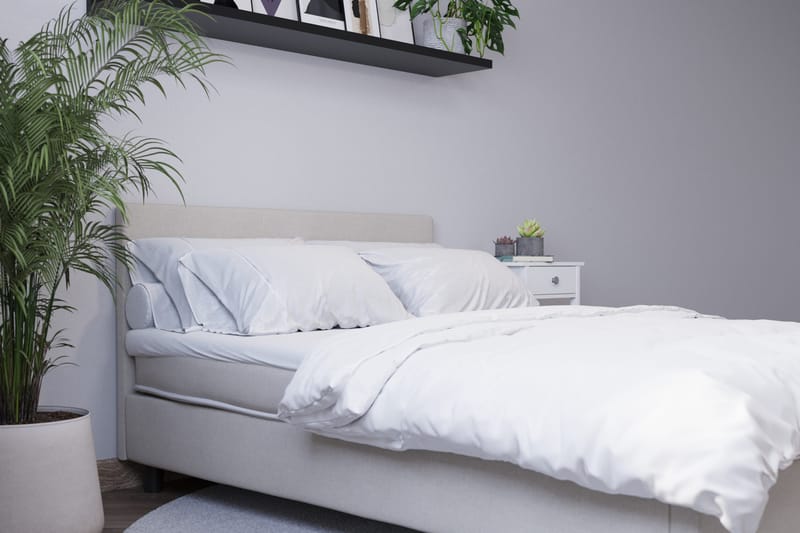 Billingen Sänkypaketti 90x200 cm - Beige - Huonekalut - Sänky - Yhden hengen sängyt