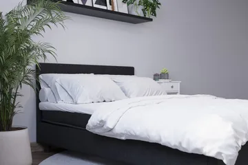 Billingen täydellinen sänkypaketti 120 × 200 cm - Musta - Huonekalut - Sänky - Jenkkisängyt