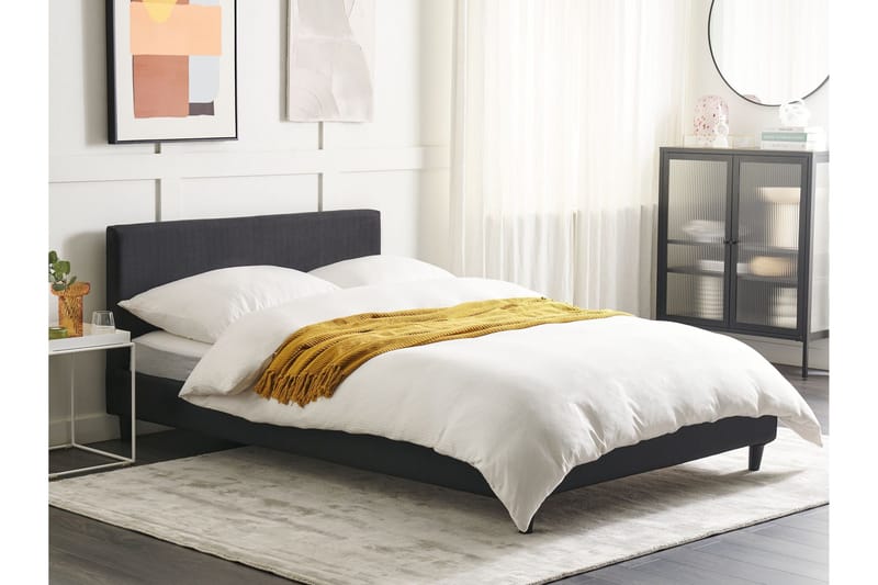 Bossom S änkykehys 140x200 cm - Musta/Tumma puu - Huonekalut - Sänky - Sänkykehikot & sängynrungot