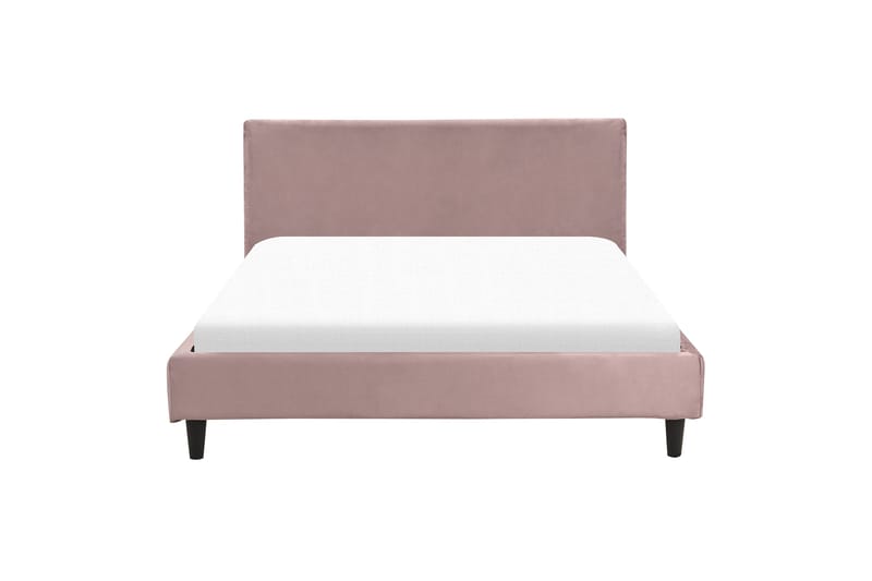 Bossom Sänkykehys 140x200 cm - Vaaleanpunainen/Tumma puu - Huonekalut - Sänky - Sänkykehikot & sängynrungot