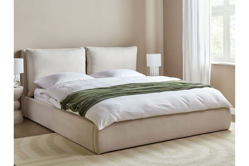 Braylon Sänkykehys 180x200 cm - Beige - Huonekalut - Sänky - Sänkykehikot & sängynrungot