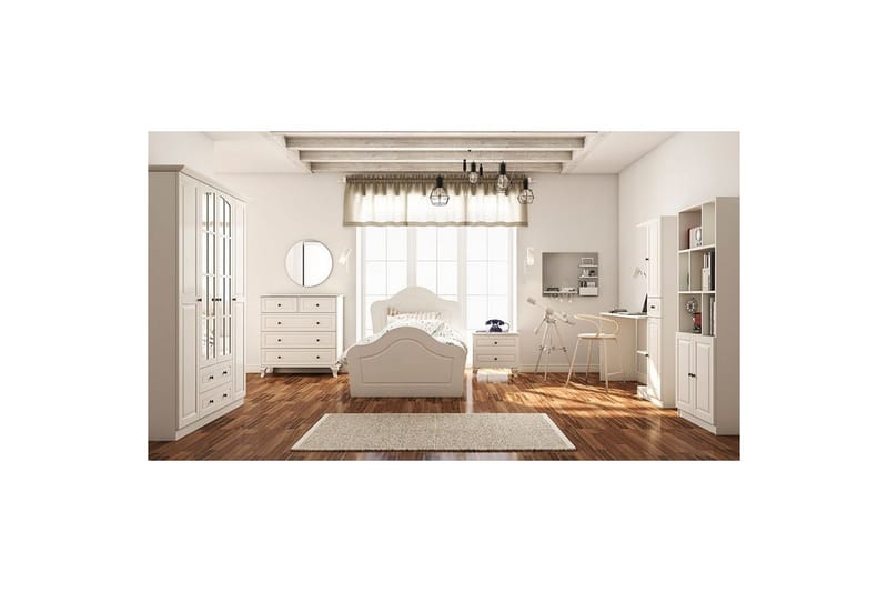 Brynor Sängynrunko 70x180 cm - Matta Valkoinen - Huonekalut - Sänky - Sänkykehikot & sängynrungot