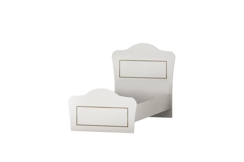 Brynor Sängynrunko 90x190 cm - Matta Valkoinen - Huonekalut - Sänky - Sänkykehikot & sängynrungot