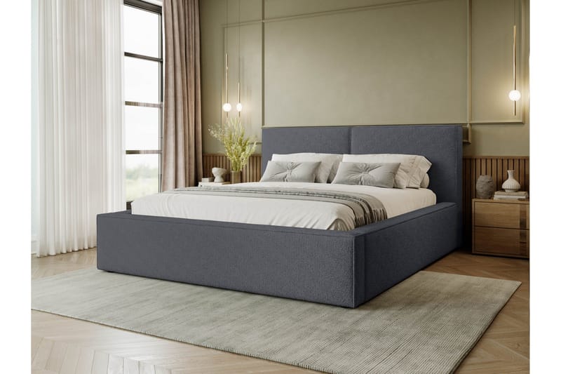 Bysantin Säilytyssänky 160x200 cm - Ruskea - Huonekalut - Sänky - Sänkykehikot & sängynrungot