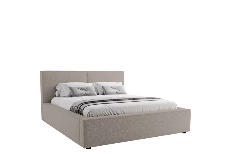 Bysantin Säilytyssänky 200x200 cm - Harmaa - Huonekalut - Sänky - Sänkykehikot & sängynrungot