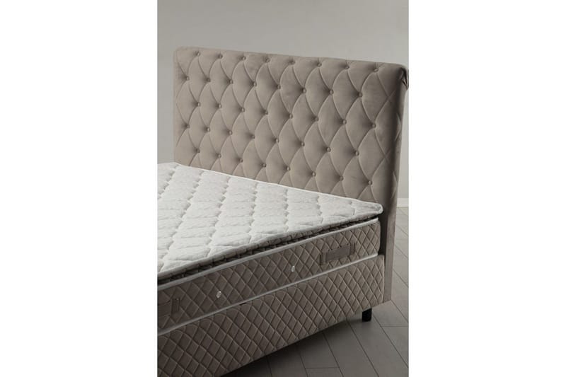 Calris Complete Bed -paketti 140x200 cm - Beige - Huonekalut - Sänky - Jenkkisängyt