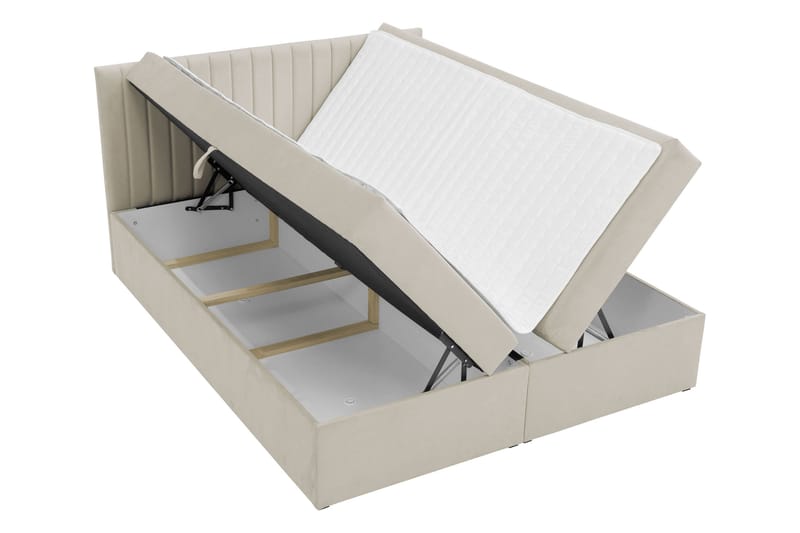 Calrosor Sänkypaketti Jenkkisänky ja säilytystilalla 160x200 cm - Musta - Huonekalut - Sänky - Jenkkisängyt