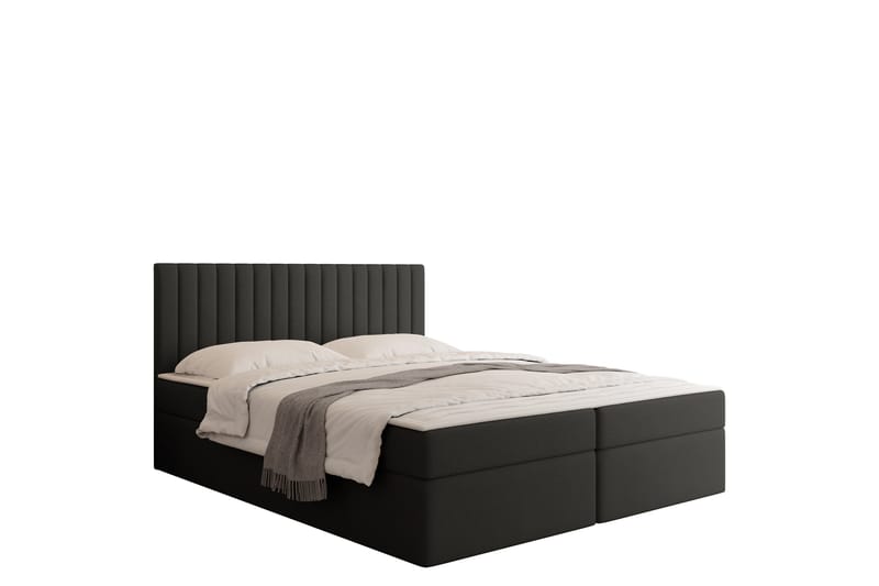 Calrosor Sänkypaketti Jenkkisänky ja säilytystilalla 180x200 cm - Musta - Huonekalut - Sänky - Jenkkisängyt