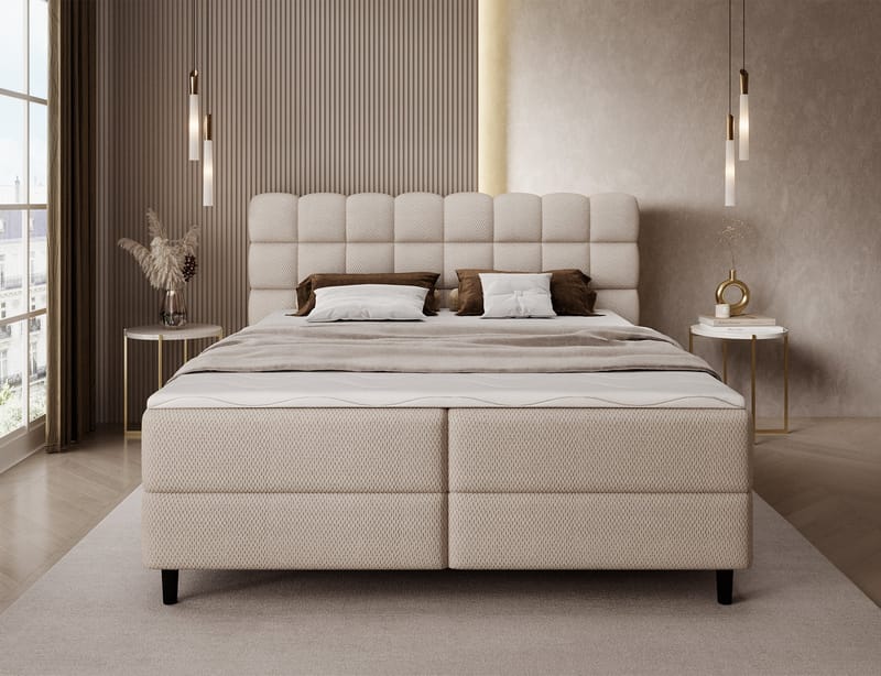 Camma-sänkypaketti: jenkkisänky säilytystilalla 180x200 cm - Calmora 18 - Huonekalut - Sänky - Sängyt säilytystilalla