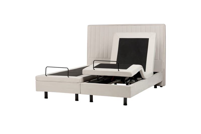 Carleigh Sänkykehys 160x200 cm - Beige - Huonekalut - Sänky - Moottorisänky