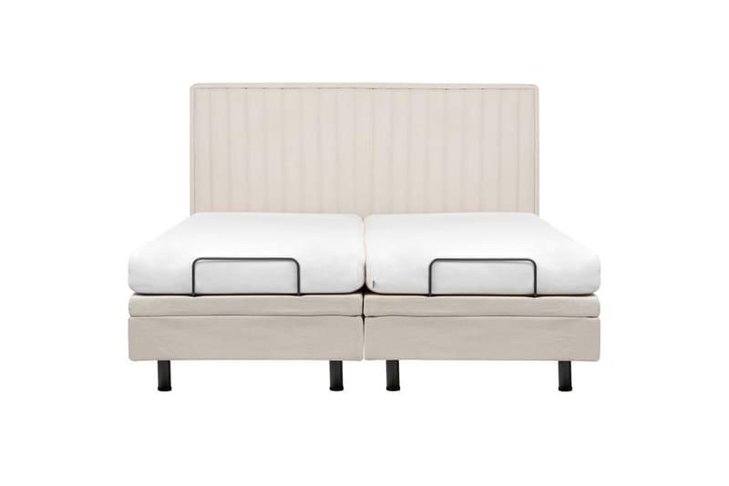 Carleigh Sänkykehys 180x200 cm - Beige - Huonekalut - Sänky - Sänkykehikot & sängynrungot