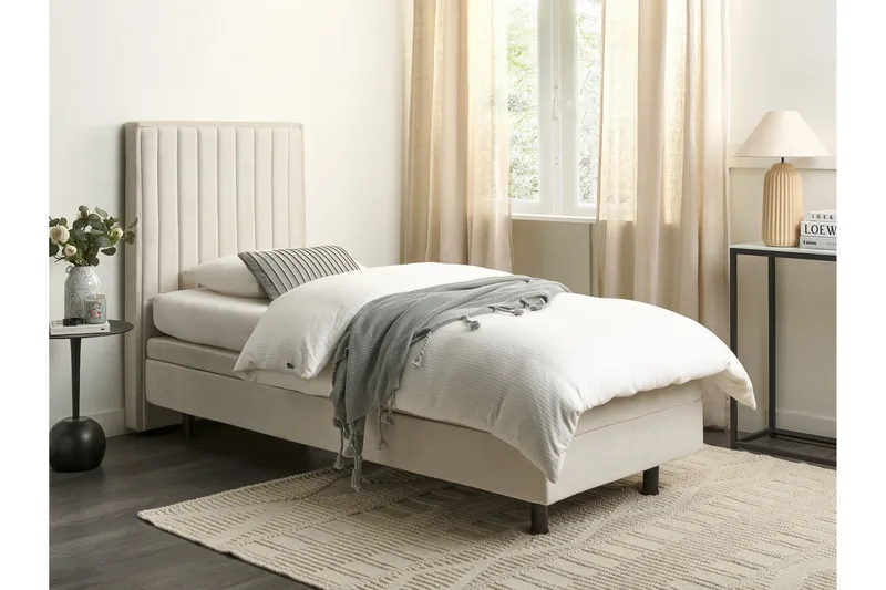 Carleigh Sänkykehys 80x200 cm - Beige - Huonekalut - Sänky - Moottorisänky