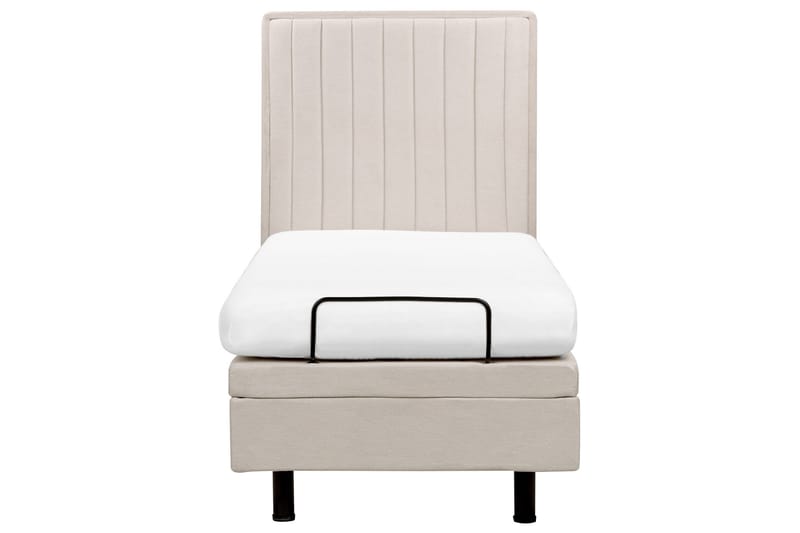 Carleigh Sänkykehys 80x200 cm - Beige - Huonekalut - Sänky - Sänkykehikot & sängynrungot