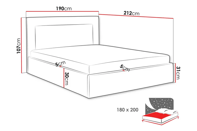 Carve Säilytyssänky - Beige - Huonekalut - Sänky - Sänkykehikot & sängynrungot