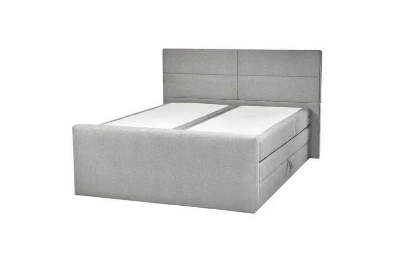 Cecil Jenkkisänky 160x200 cm, Harmaa/Hopea