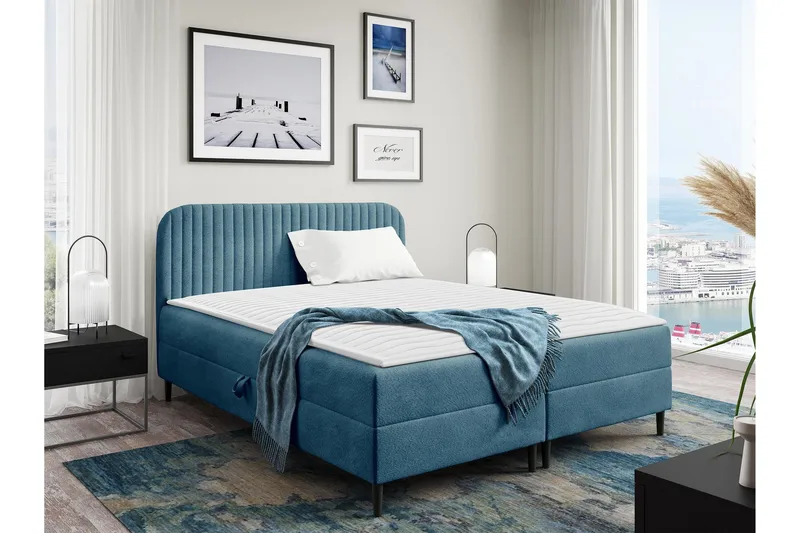 Celestine Säilytyssänky 120x200 cm - Ruskea - Huonekalut - Sänky - Sängyt säilytystilalla