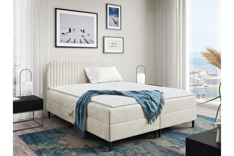 Celestine Säilytyssänky 120x200 cm, Valkoinen