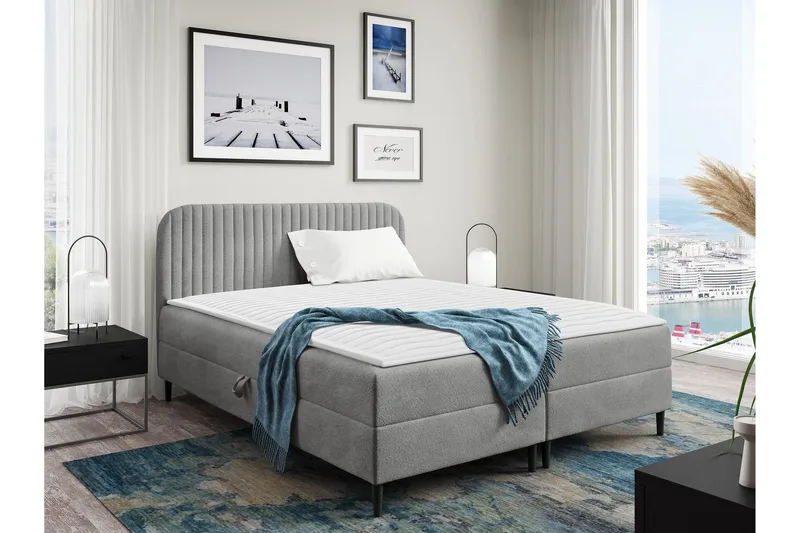 Celestine Säilytyssänky 140x200 cm, Musta