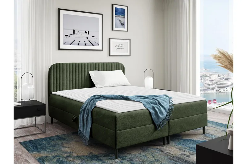 Celestine Säilytyssänky 140x200 cm, Vihreä