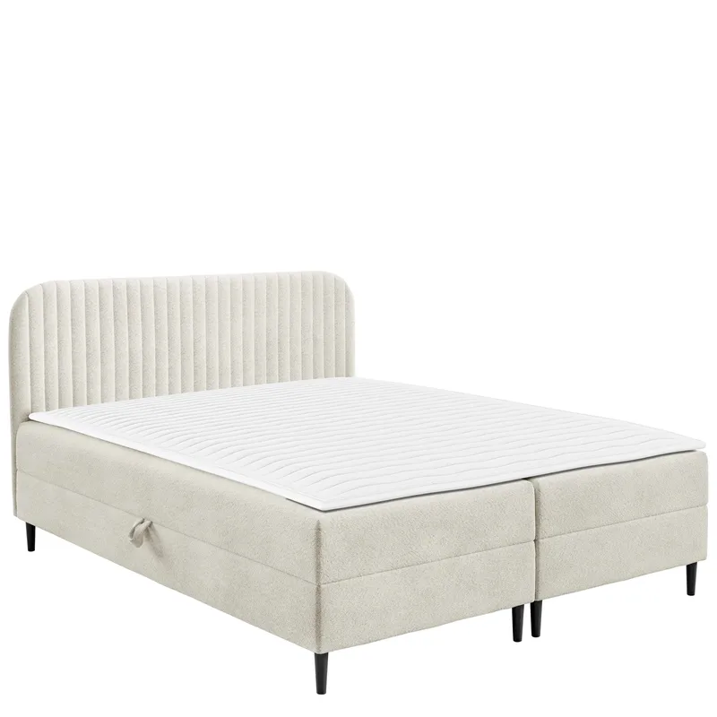 Celestine Säilytyssänky 160x200 cm - Valkoinen - Huonekalut - Sänky - Sängyt säilytystilalla