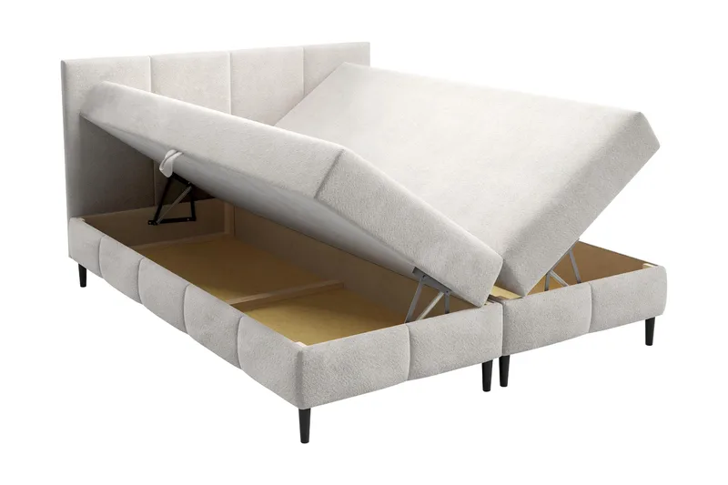 Celestine Säilytyssänky 200x200 cm - Musta - Huonekalut - Sänky - Sängyt säilytystilalla