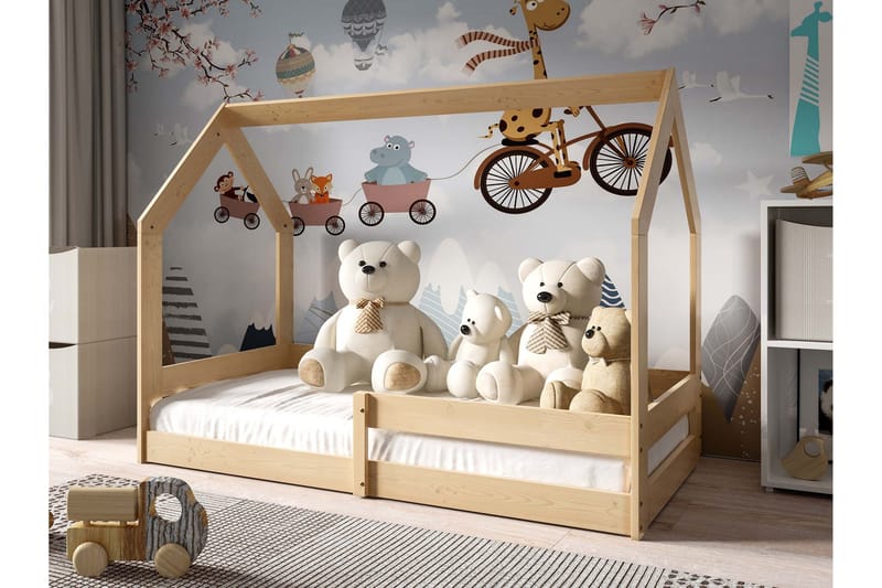 Cenon Sängynrunko 80x160 cm - Ruskea - Huonekalut - Sänky - Sänkykehikot & sängynrungot