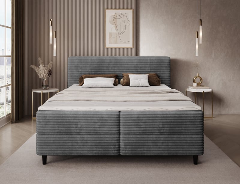Cortiko sänkypaketti: jenkkisänky säilytystilalla 140x200 cm - Modullo 04 - Huonekalut - Sänky - Sängyt säilytystilalla